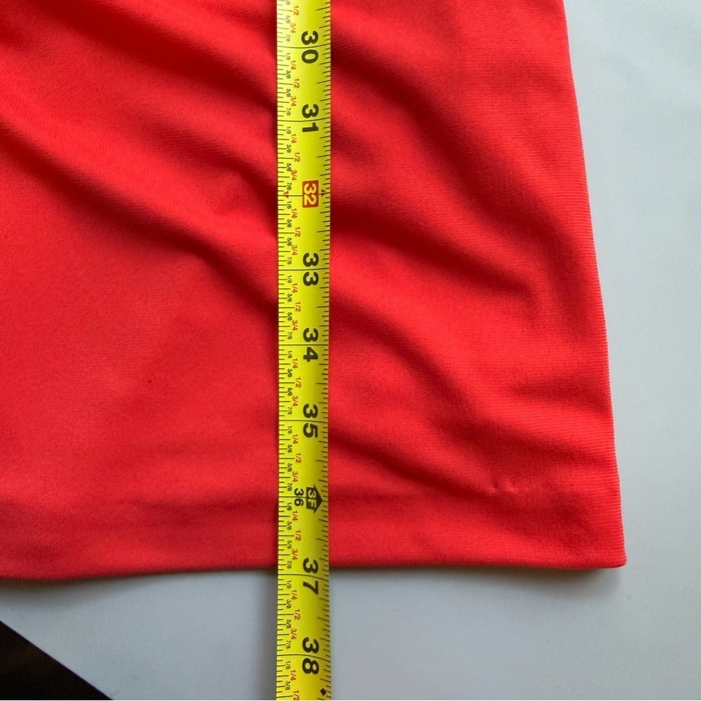 Karl Lagerfeld Paris Embellished Trim Shift Dress Red Size 4 - Picture 7 of 9